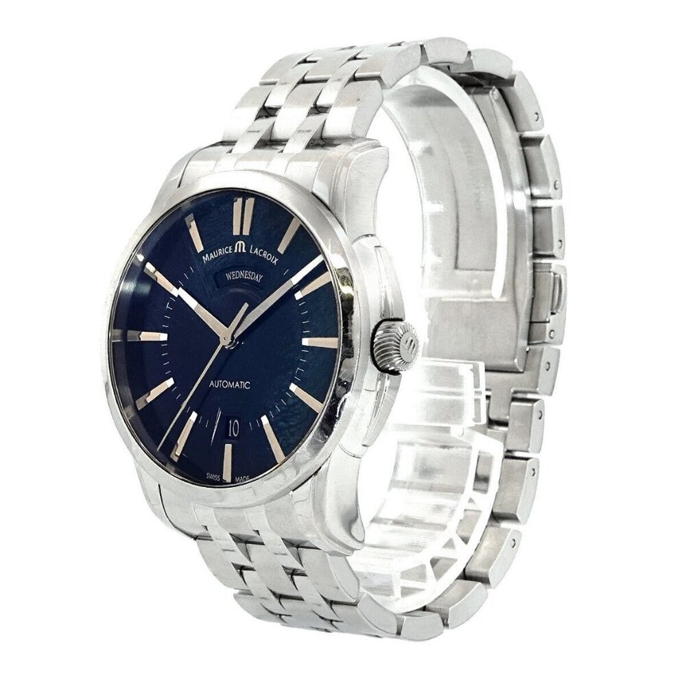 MAURICE LACROIX Pontos Day Date PT6158 Automatic Black Dial